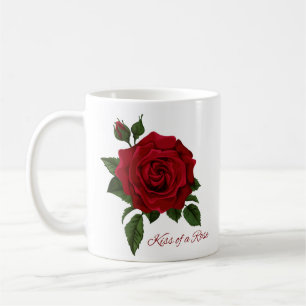 Kuss einer Rose Kaffeetasse