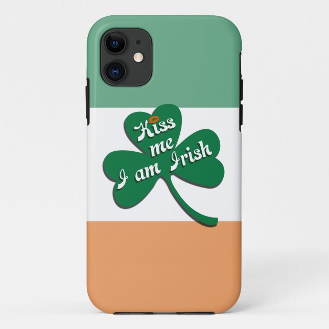 Kuss ich irisch sein Case-Mate iPhone hülle (Rückseite)