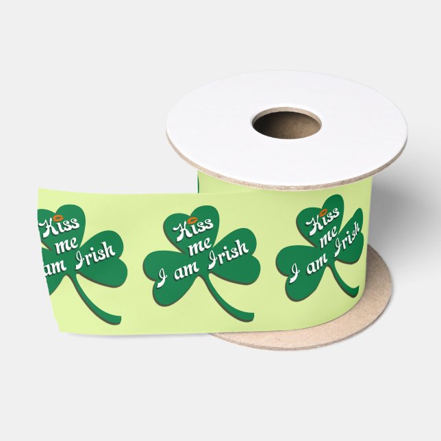Kuss ich irisch sein satinband (Spule)