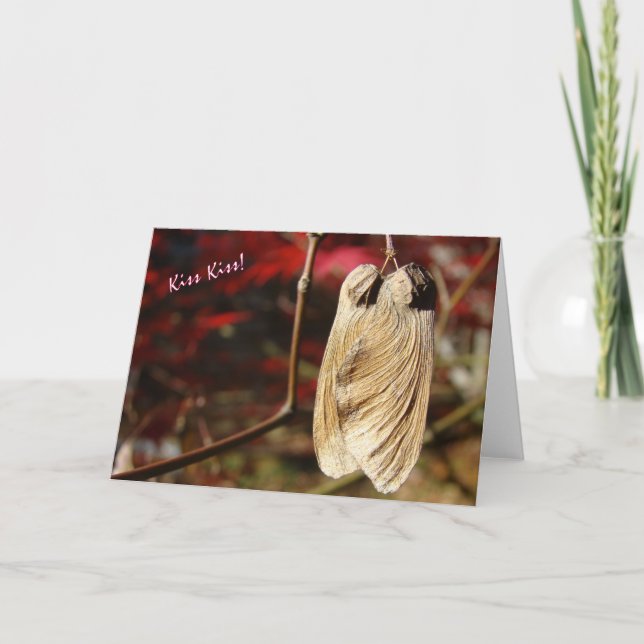 Küss! Karte (Vorderseite)