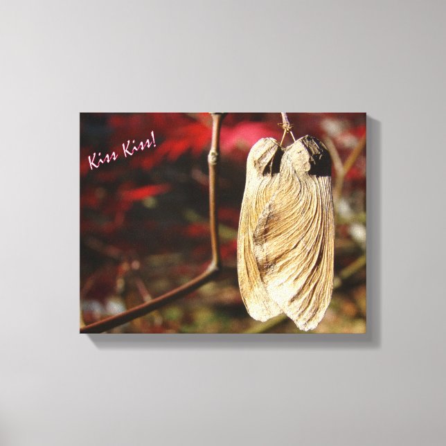 Küss! Leinwanddruck (Vorderseite)