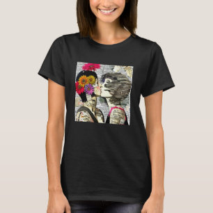 Kuss LGBTQ Liebe Zwei Frauen küssen sich Stolz T-Shirt