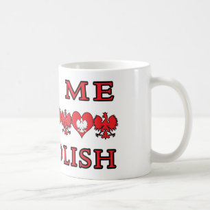 Küss Me Ich bin Polnisch Kaffeetasse