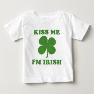 Küss me i'm Irish Baby T-shirt