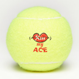 Kuss mein Ass Tennisbälle