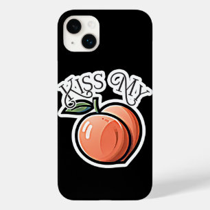 Küss meine Pfirsich Pfirsiche lustige Frucht Case-Mate iPhone 14 Plus Hülle