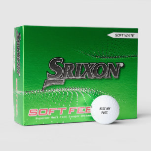 'Küss meinen Putt' Freches Lustiges Geschenk Freun Golfball