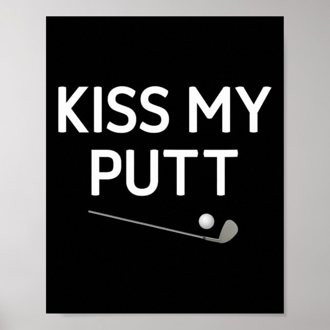 Küss meinen Putt  Poster (Vorne)