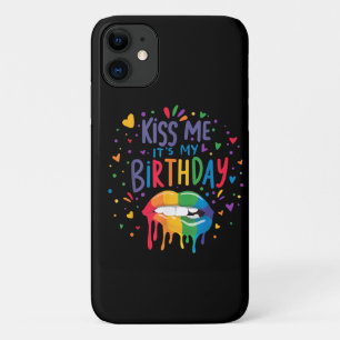 Küss mich, es ist mein Geburtstag Case-Mate iPhone Hülle