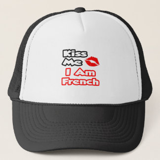 Küss mich.. Ich bin Franzose Truckerkappe