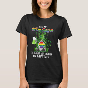 Küss mich, ich bin schwul oder Ire, oder betrunken T-Shirt