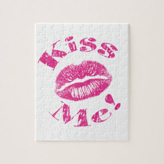Küss mich! Rosa Lippen
