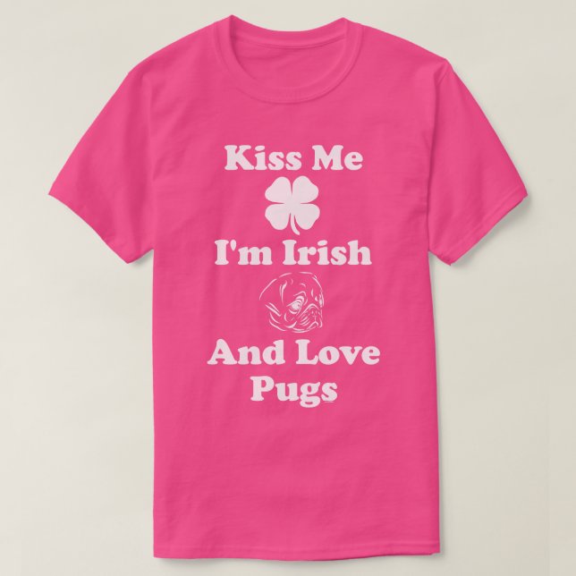 Kuss mich T-Shirt (Design vorne)