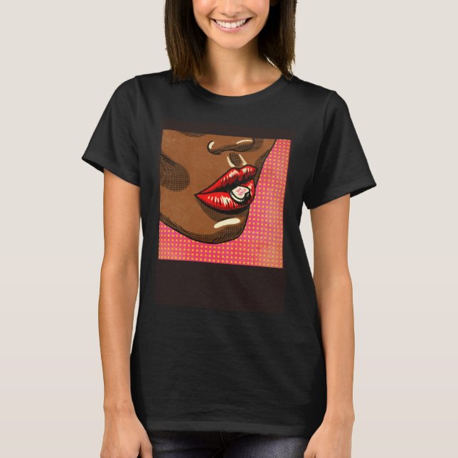 Küss mich T-Shirt (Vorderseite)