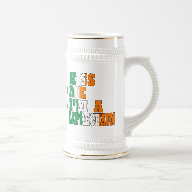 Küss mir, dass ich ein Kobold bin Bierglas (Rechts)