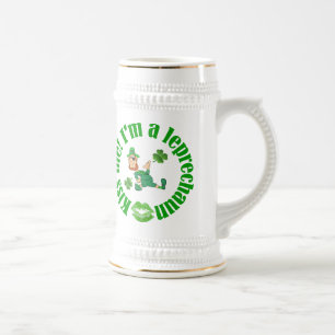 Küss mir, dass ich ein Kobold bin Bierglas