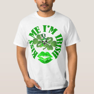 Küss mir, dass ich irisch bin, ein lustiger St. Pa T-Shirt