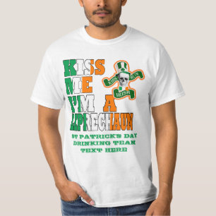 Küss mir, ich bin ein Leprechaun T-Shirt