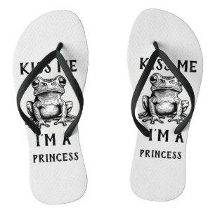 Küss mir, ich bin eine Prinzessin-Flip-Flops Flip Flops