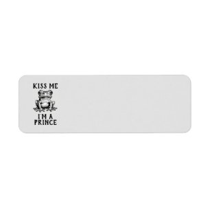 Kuss mir, ich bin eine Rücksendeadresse für Prinze