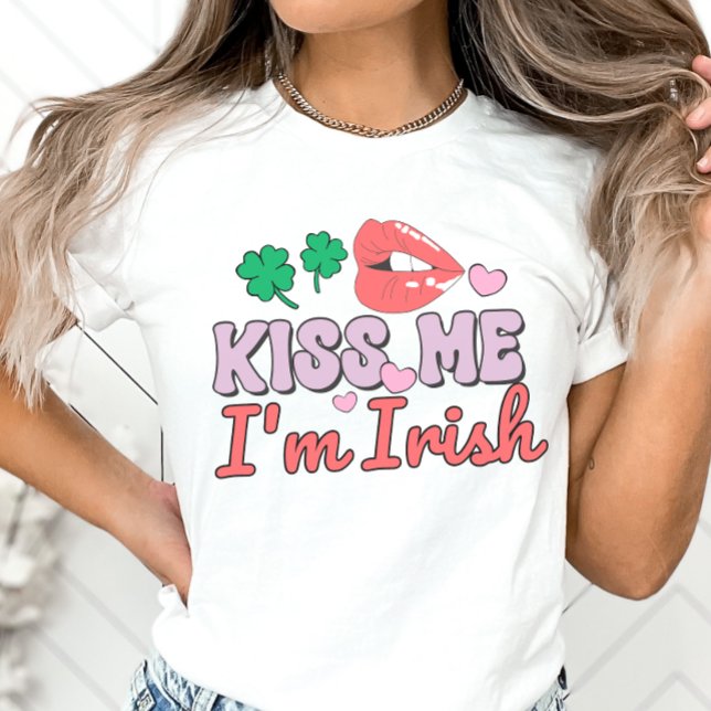 Kuss mir, ich bin Irin, St. Patrick's Day T-Shirt (Von Creator hochgeladen)