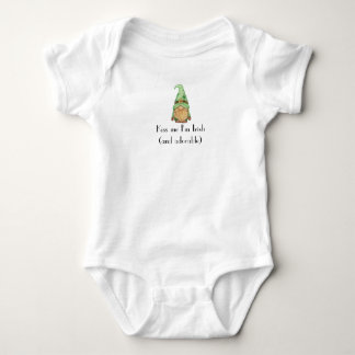 Kuss mir, ich bin irischer Baby Bodysuit, St Patri Baby Strampler