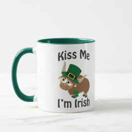 Kuss mir, ich bin irischer Yak Tasse