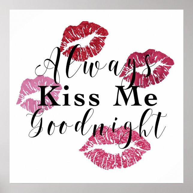 Küss mir immer Goodnight mit Kisses Poster (Vorne)