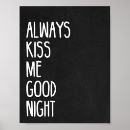 Küss mir immer Goodnight Poster