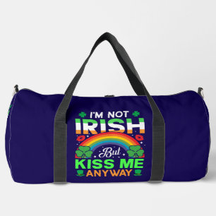 Kuss mir trotzdem irisch Spaß Design-63942 Duffle Bag