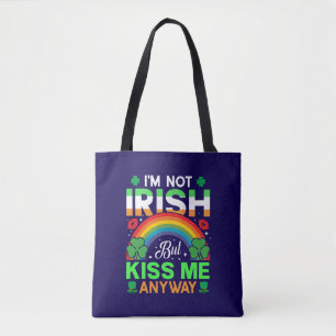 Kuss mir trotzdem irisch Spaß Design-63942 Tasche