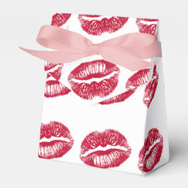 Kuss, rote Lippen Geschenkschachtel