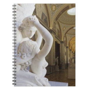 Kuss von Amor und Psyche, von Antonio Canova Notizblock