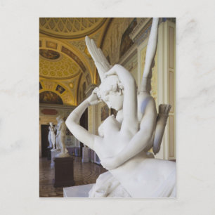 Kuss von Amor und Psyche, von Antonio Canova Postkarte