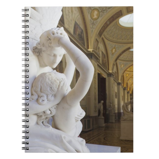 Kuss von Cupid und Psyche, von Antonio Canova Notizblock (Vorderseite)