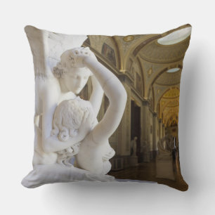 Kuss von Cupido und Psyche, von Antonio Canova Kissen