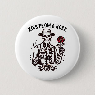 Kuss von einer Rose Button