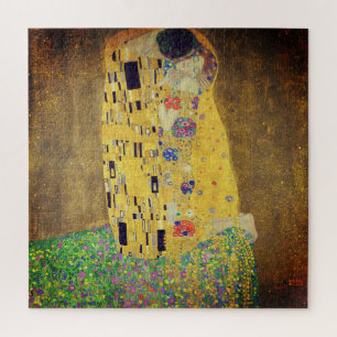 Kuss von Gustav Klimt, Detail 1