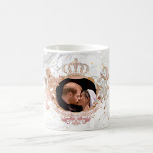 KUSS ZUR KÖNIGLICHEN HOCHZEIT, HARRY+MEGHAN KAFFEETASSE