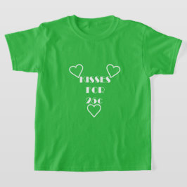 Küsse für 25 Cent - T - Shirt für Mädchen