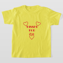 Küsse für 25 Cent - T - Shirt für Mädchen