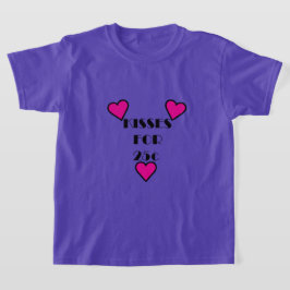 Küsse für 25 Cent - T - Shirt für Mädchen 