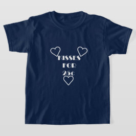 Küsse für 25 Cent - T - Shirt für Mädchen
