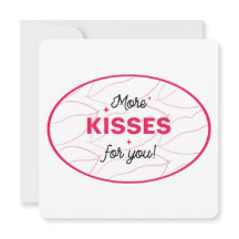 Küsse Liebe Lippen Rot Rosa Schriftzug.
