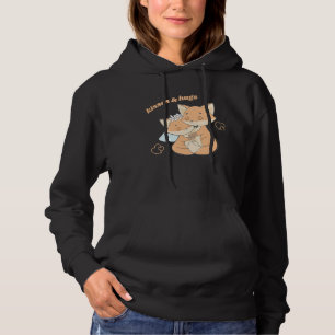 Küsse und Umarmungen, Füchse in Liebe Hoodie