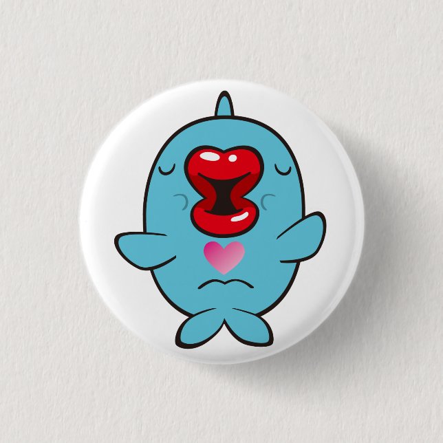 Küssen Button (Vorderseite)