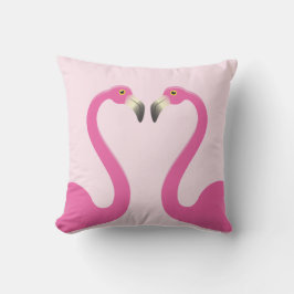 Küssen des Flamingo-rosa Kissens im Freien Kissen Für Draußen