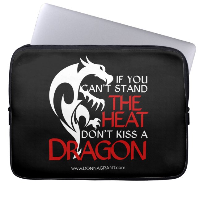 Küssen Sie einen Drachen 13" Hülse Laptopschutzhülle (Vorderseite)