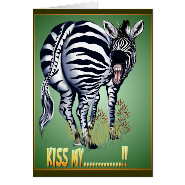 Küssen Sie mein….Karten (Vorne)