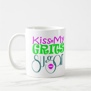 Küssen Sie meine Körner Kaffeetasse